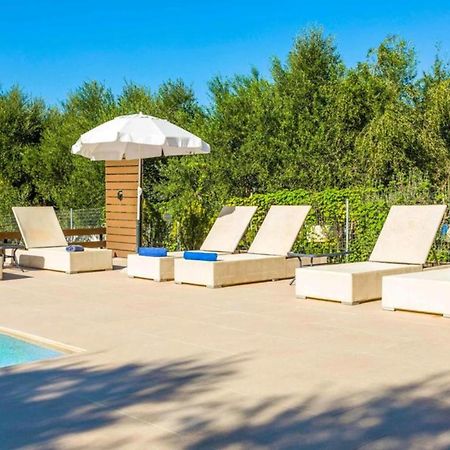 Astarte Villas - Petra Elia Private Villa With Pool Plános Zewnętrze zdjęcie