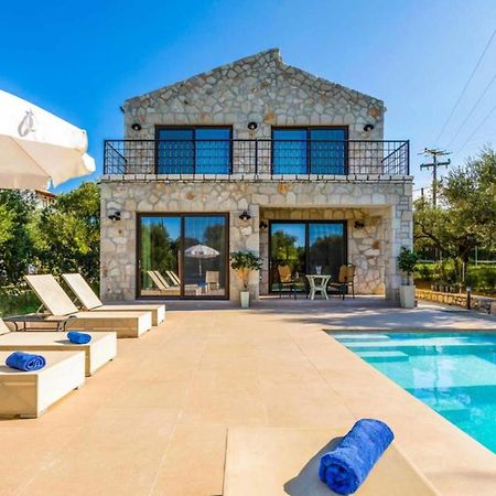 Astarte Villas - Petra Elia Private Villa With Pool Plános Zewnętrze zdjęcie