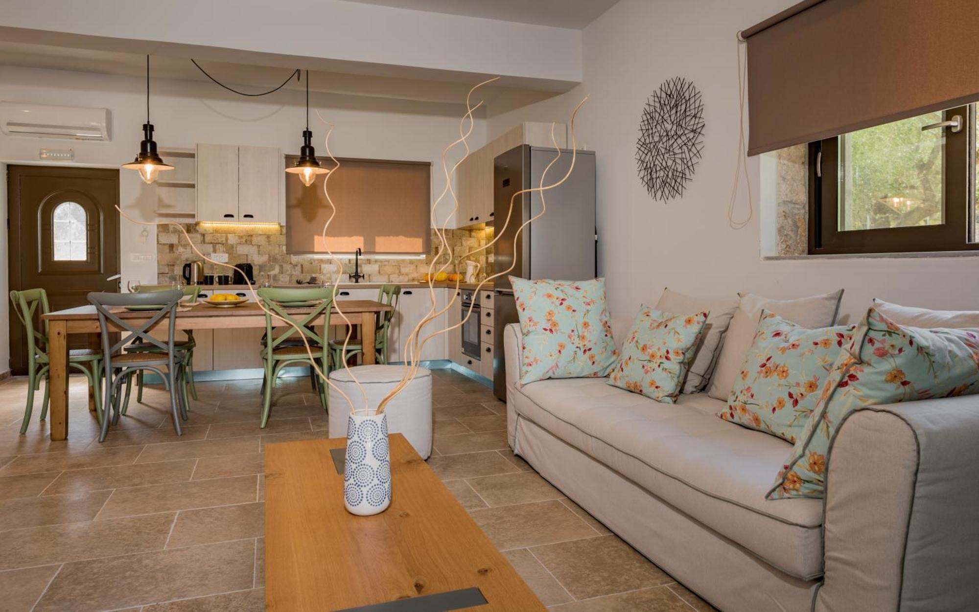 Astarte Villas - Petra Elia Private Villa With Pool Plános Zewnętrze zdjęcie