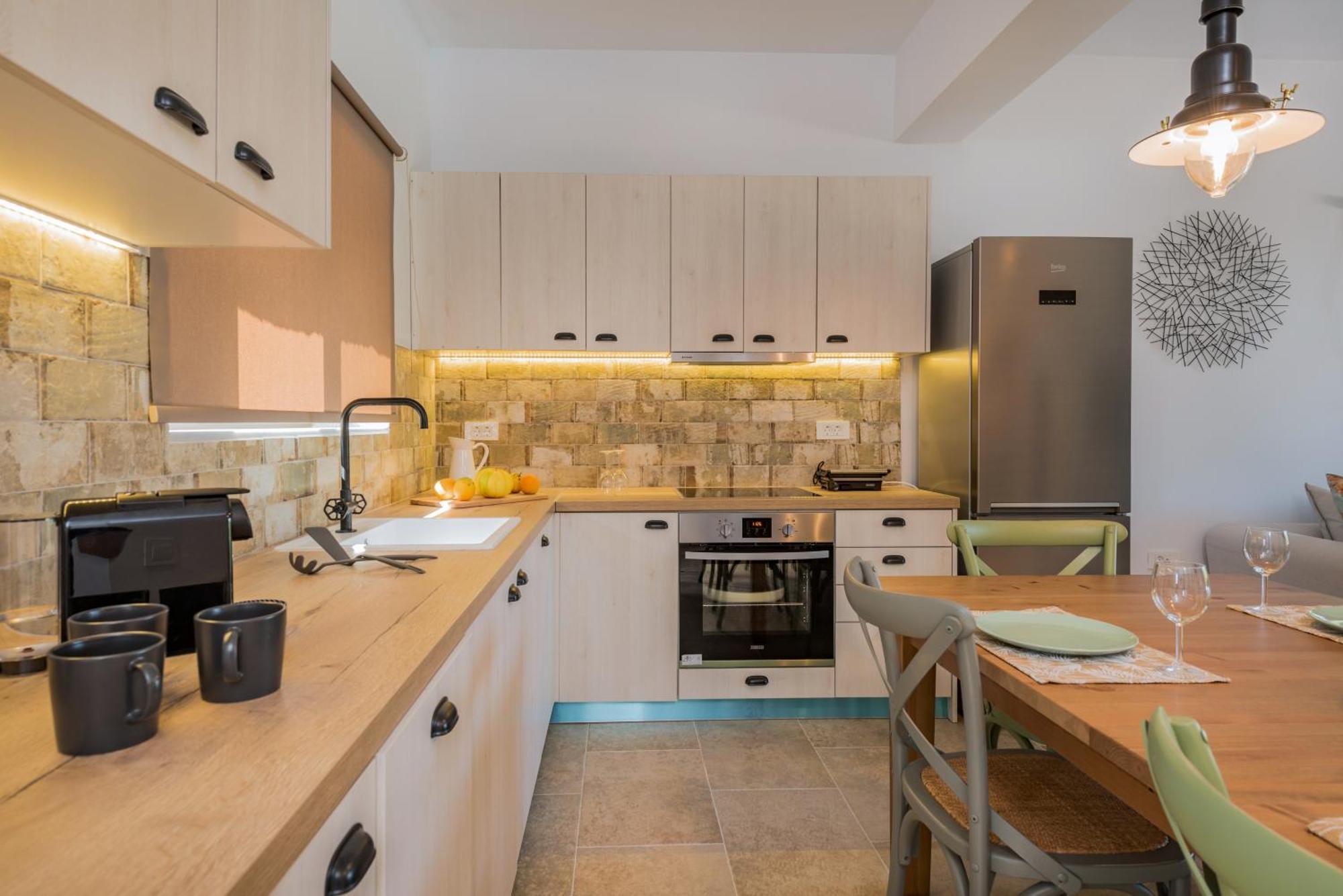 Astarte Villas - Petra Elia Private Villa With Pool Plános Zewnętrze zdjęcie