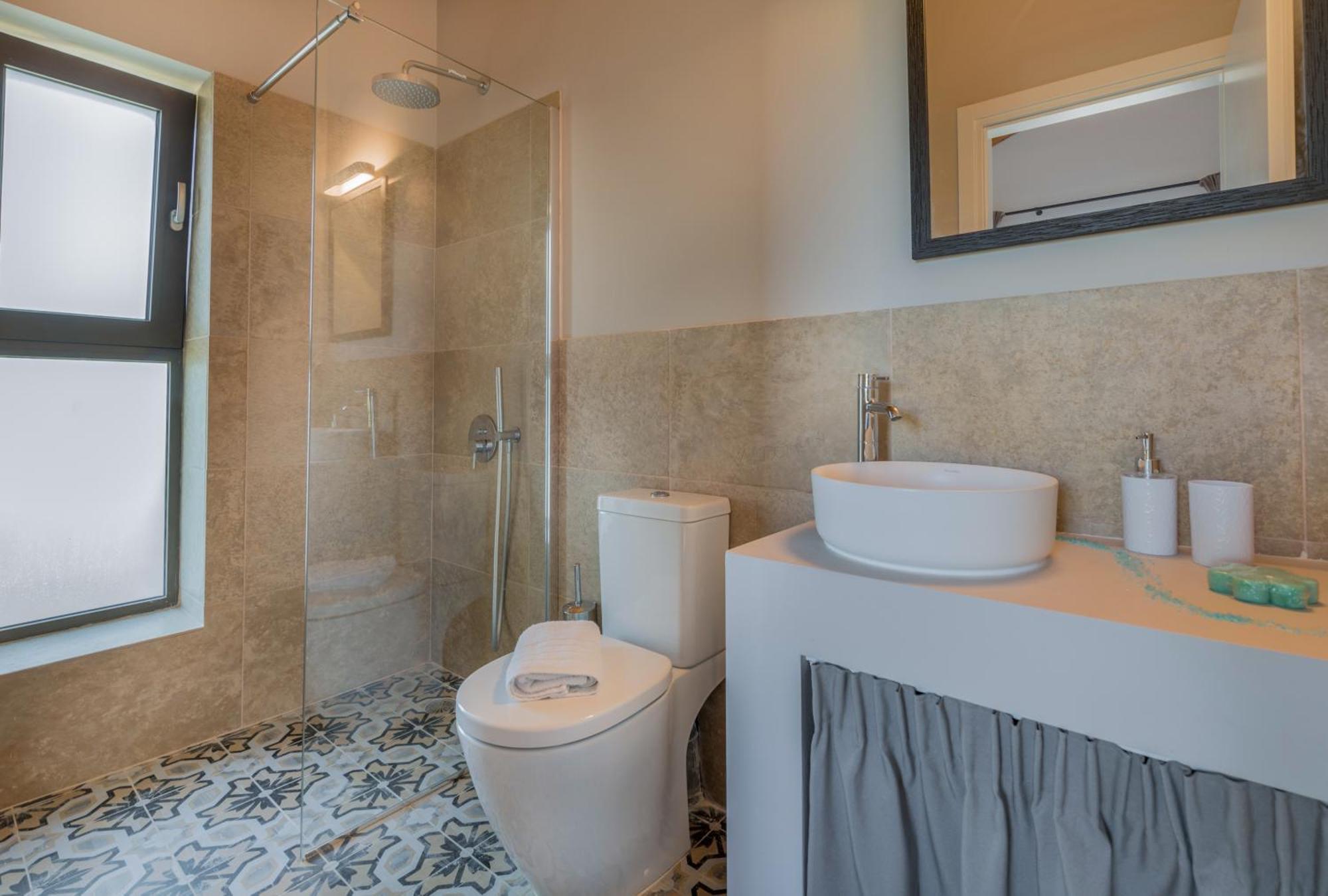 Astarte Villas - Petra Elia Private Villa With Pool Plános Zewnętrze zdjęcie
